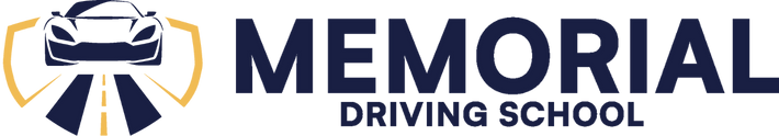 Memorial Driving School Horizontal Logo